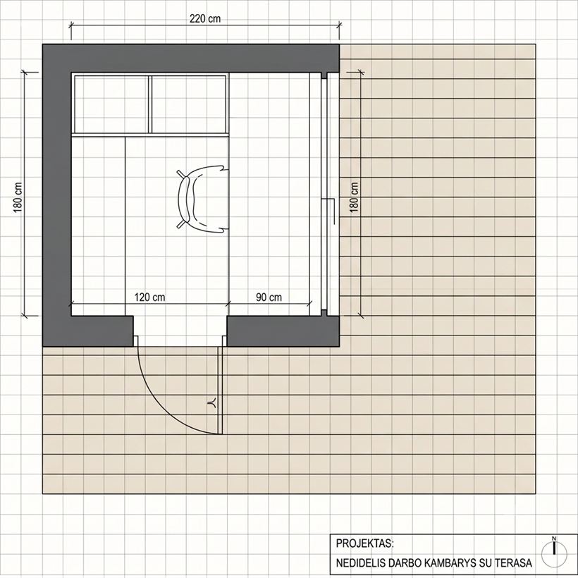 Modulinis Nr. 1 — vizualizacija 3